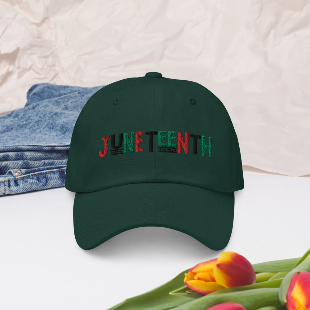 Juneteenth Pan African RBG Dad hat