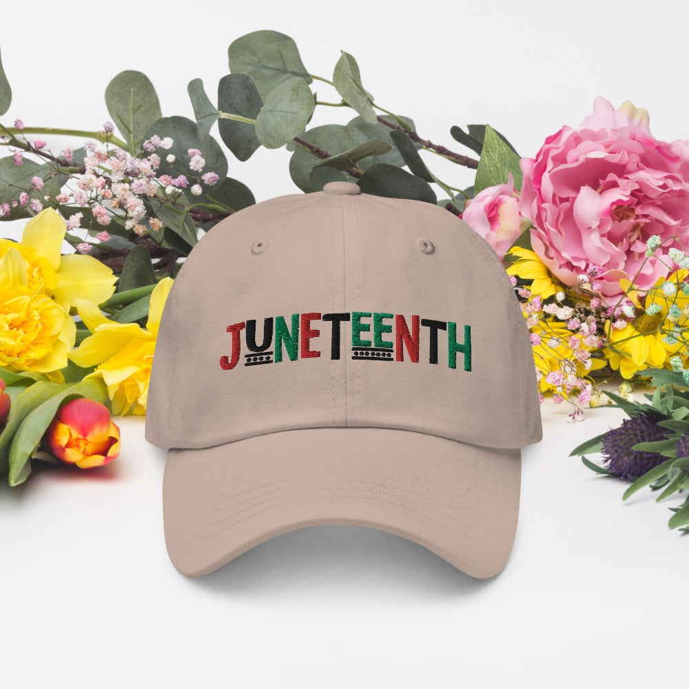 Juneteenth Pan African RBG Dad hat