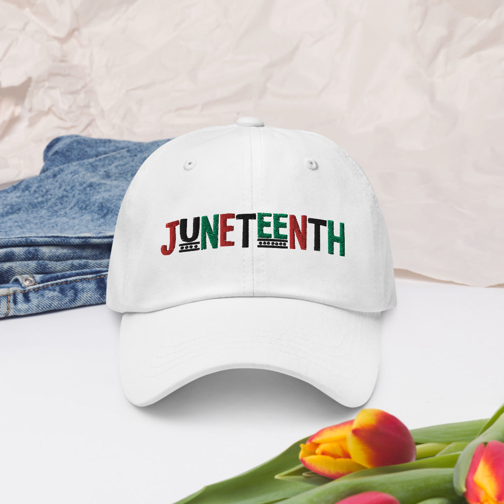 Juneteenth Pan African RBG Dad hat