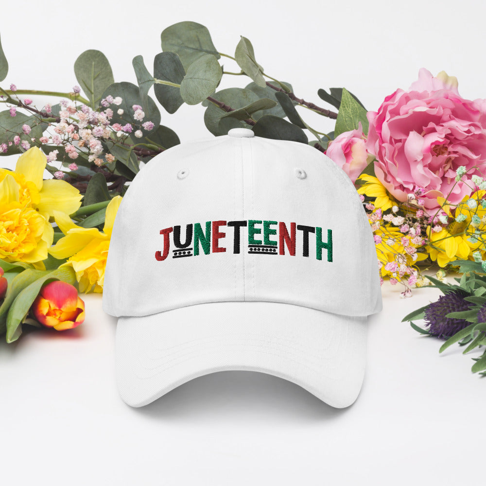 Juneteenth Pan African RBG Dad hat