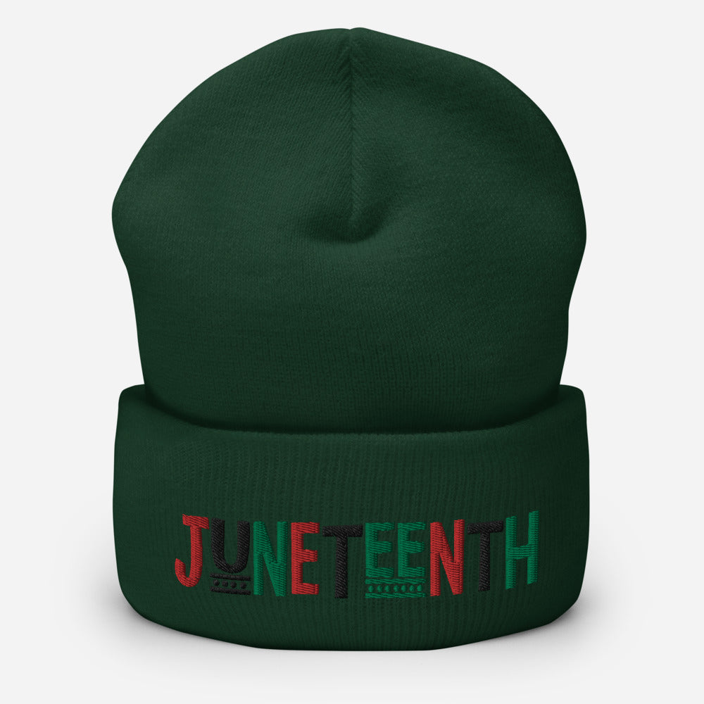 Juneteenth RBG Cuffed Beanie