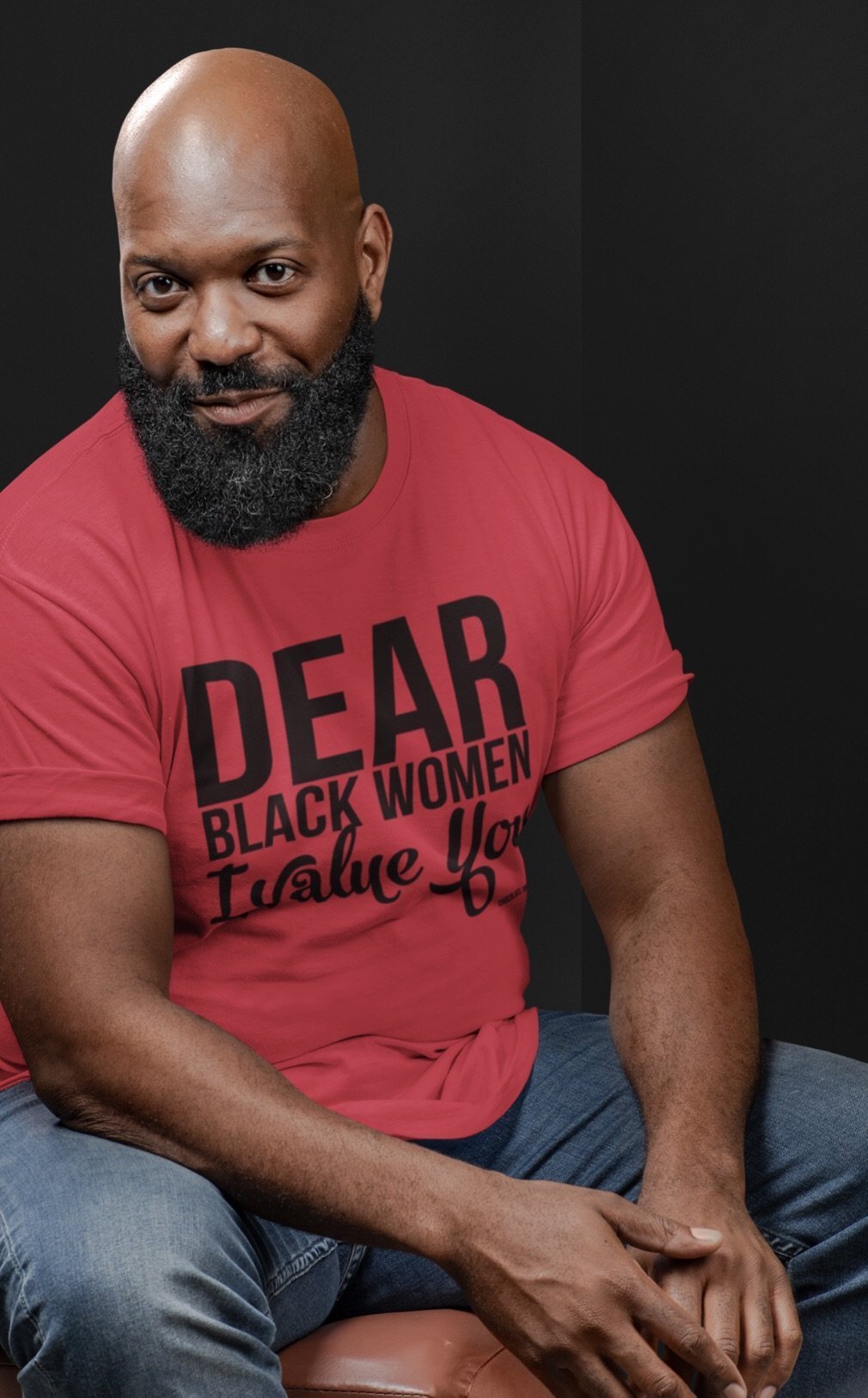 Dear Black Women I Value You Short-Sleeve Unisex T-Shirt - Chocolate Ancestor