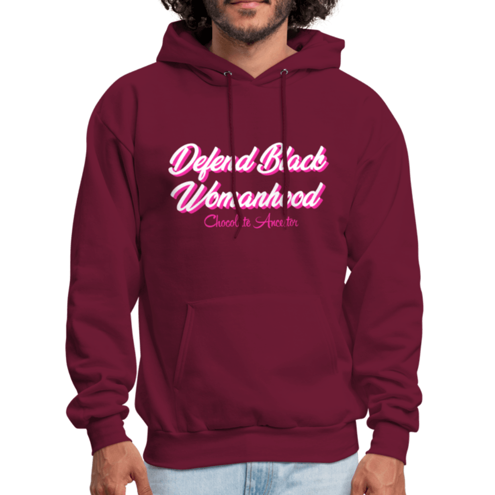 Defend Black Womanhood Unisex Hoodie (Style 2) - Chocolate Ancestor