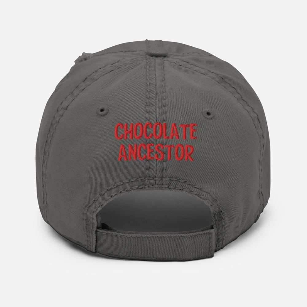 Squiggle Queen Distressed Dad Hat