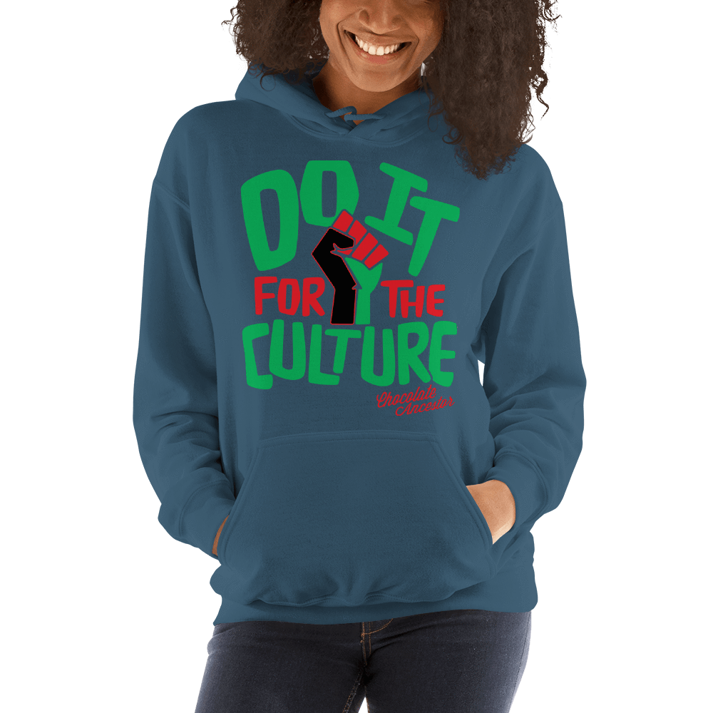 Do it for the Culture (RBG) Hooded Sweatshirt - Chocolate Ancestor