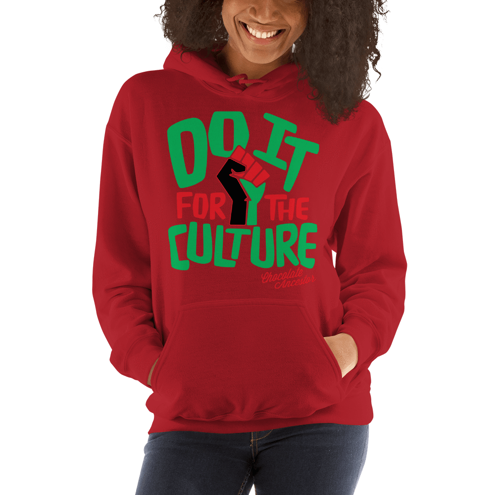 Do it for the Culture (RBG) Hooded Sweatshirt - Chocolate Ancestor