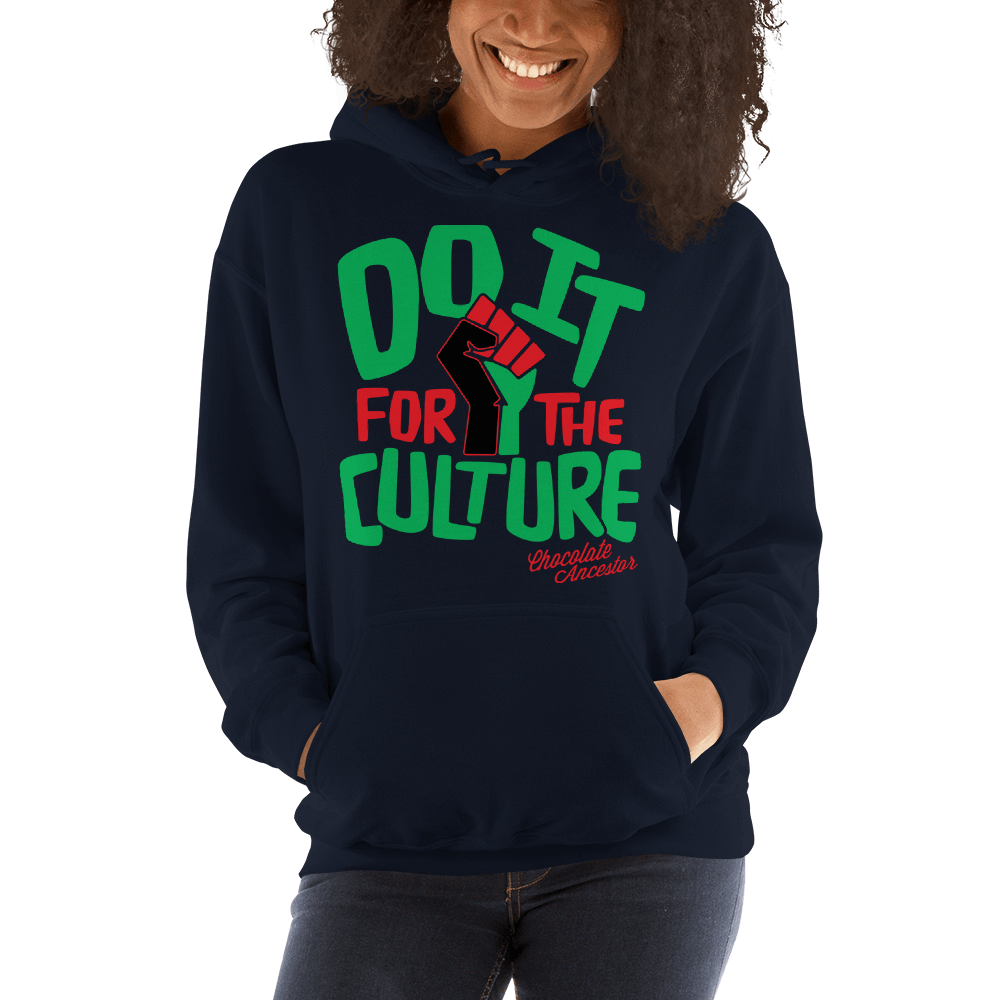 Do it for the Culture (RBG) Hooded Sweatshirt - Chocolate Ancestor