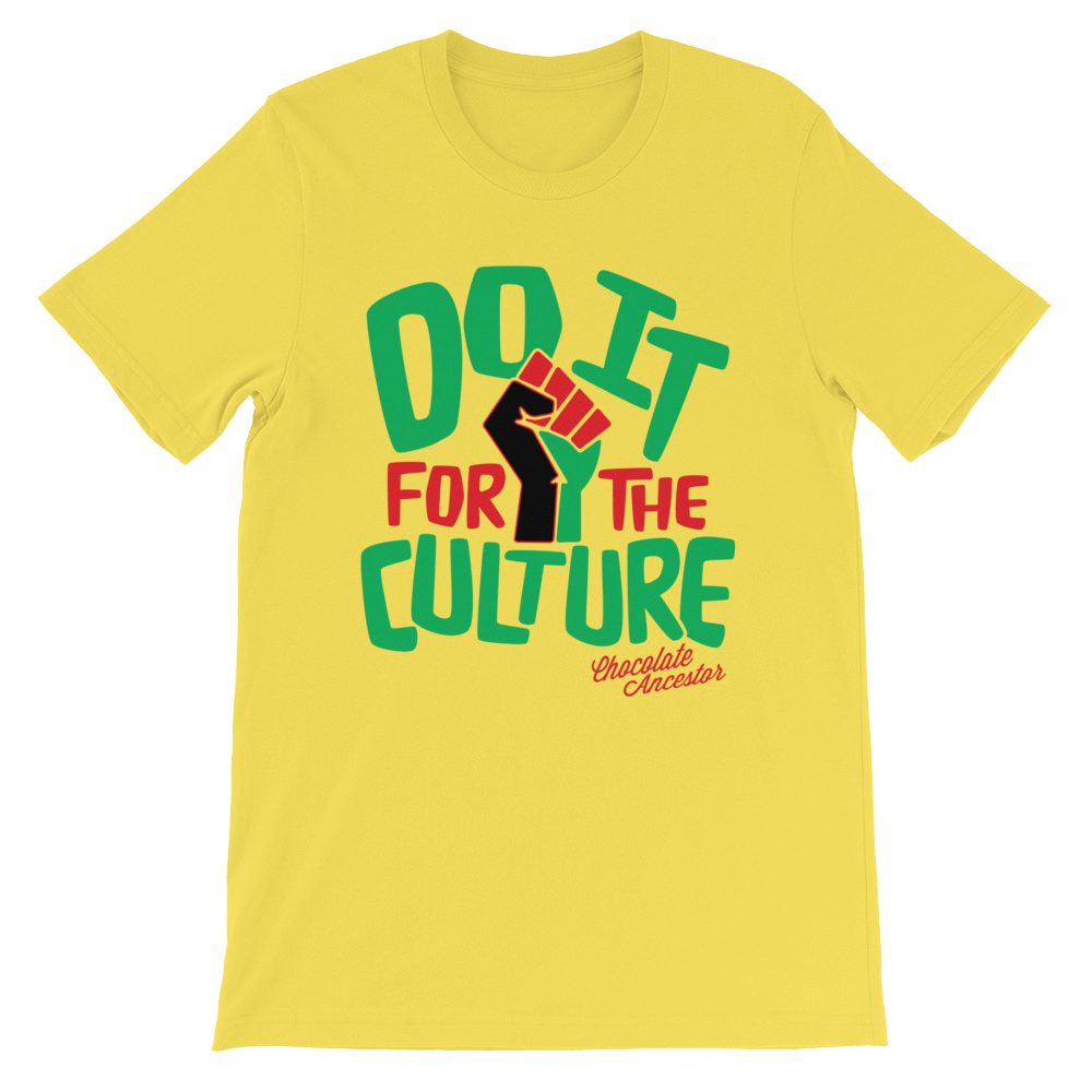 Do it for the Culture Short-Sleeve Unisex T-Shirt - Chocolate Ancestor