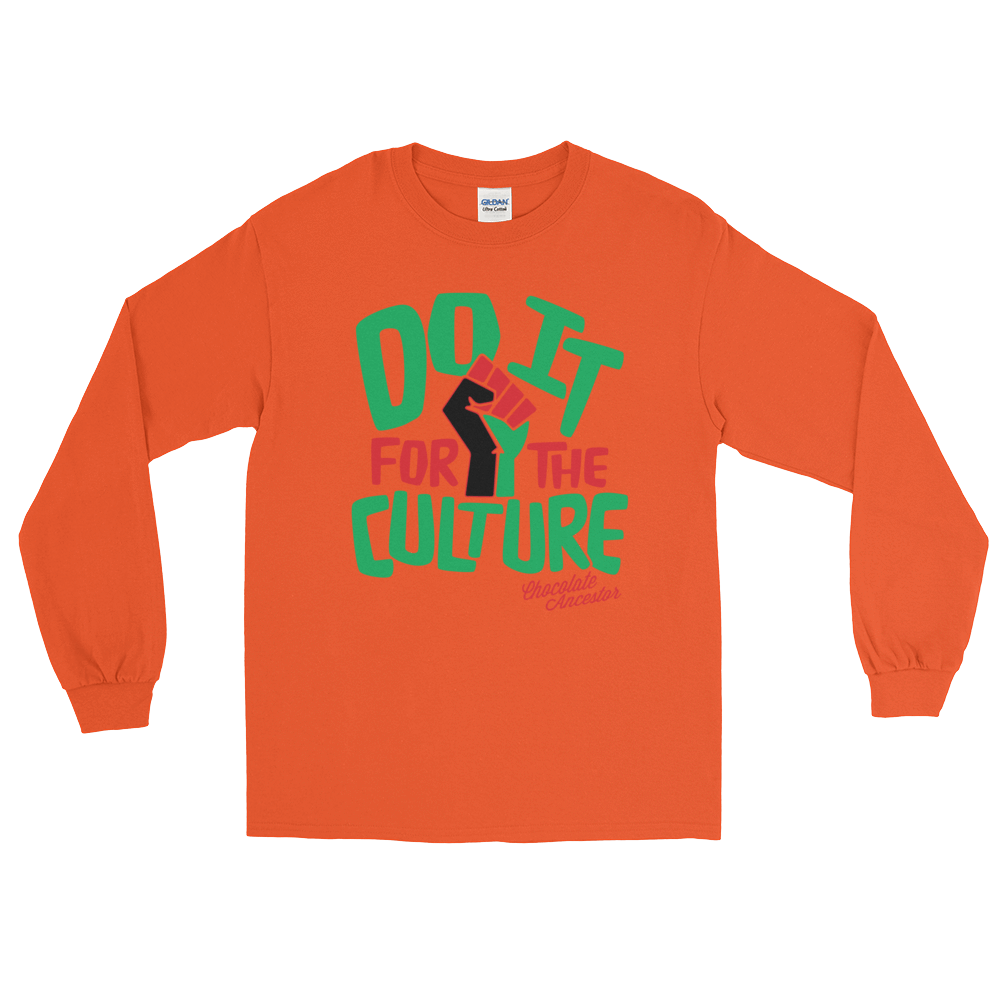 Do it for the Culture Unisex Long Sleeve T-Shirt - Chocolate Ancestor