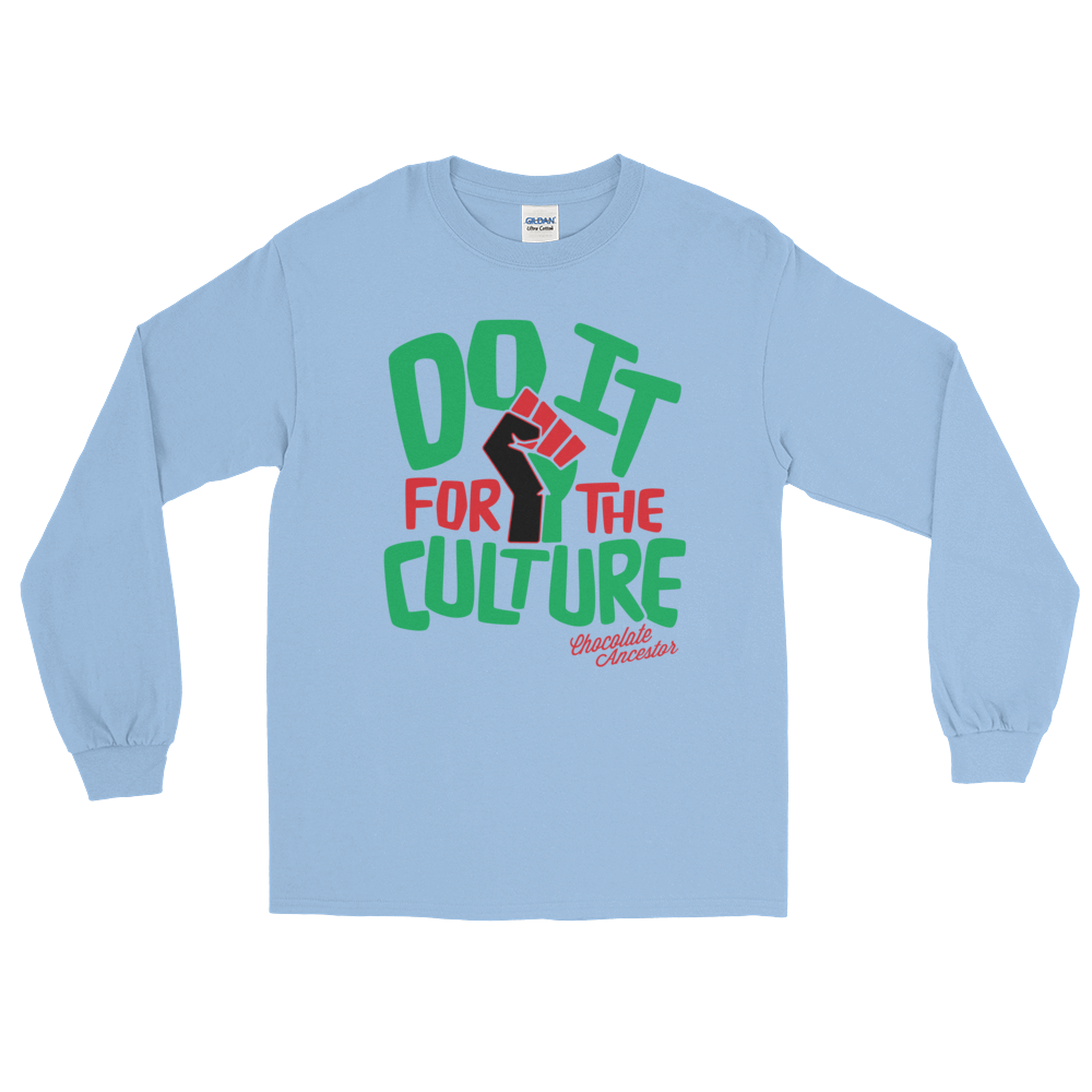 Do it for the Culture Unisex Long Sleeve T-Shirt - Chocolate Ancestor