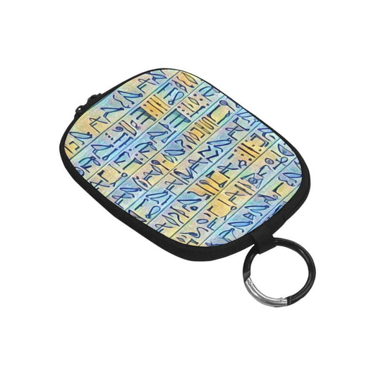 Egyptian Hieroglyphics Coin Purse - Chocolate Ancestor