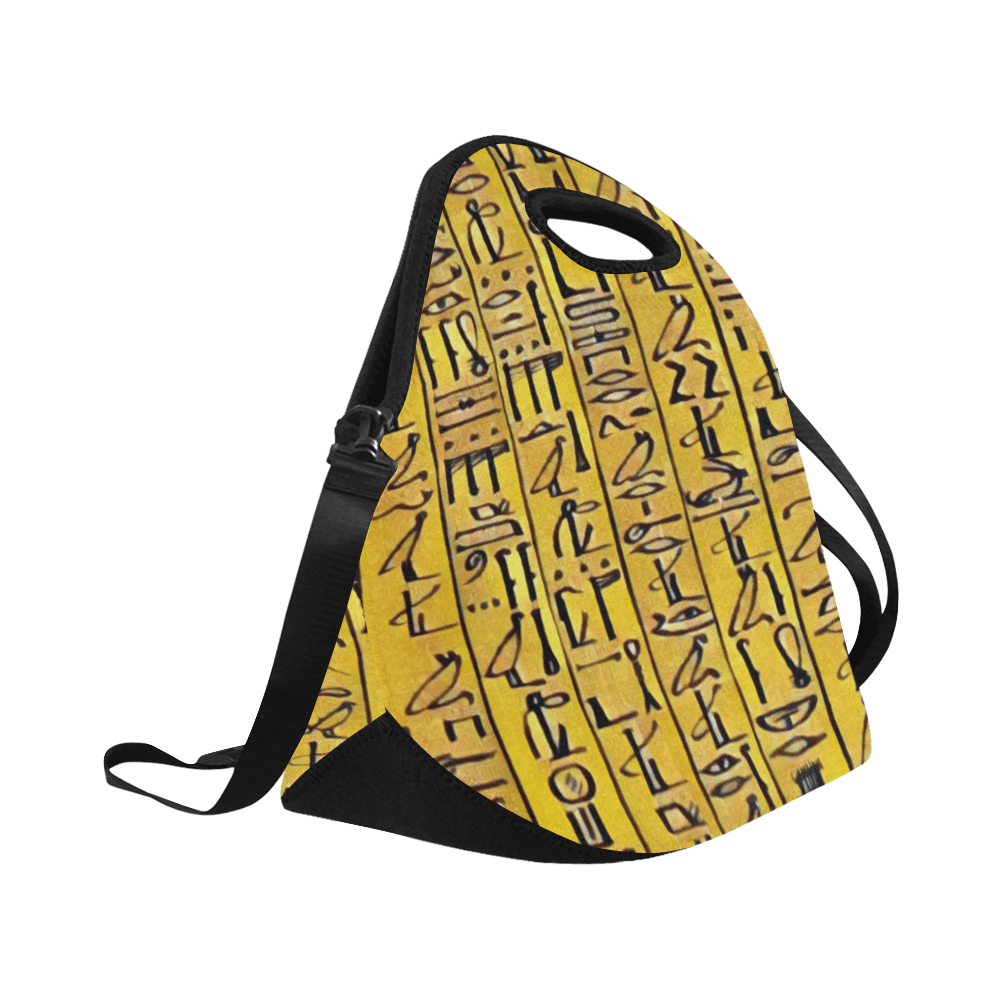 Egyptian Hieroglyphics Lunch Bag - Chocolate Ancestor