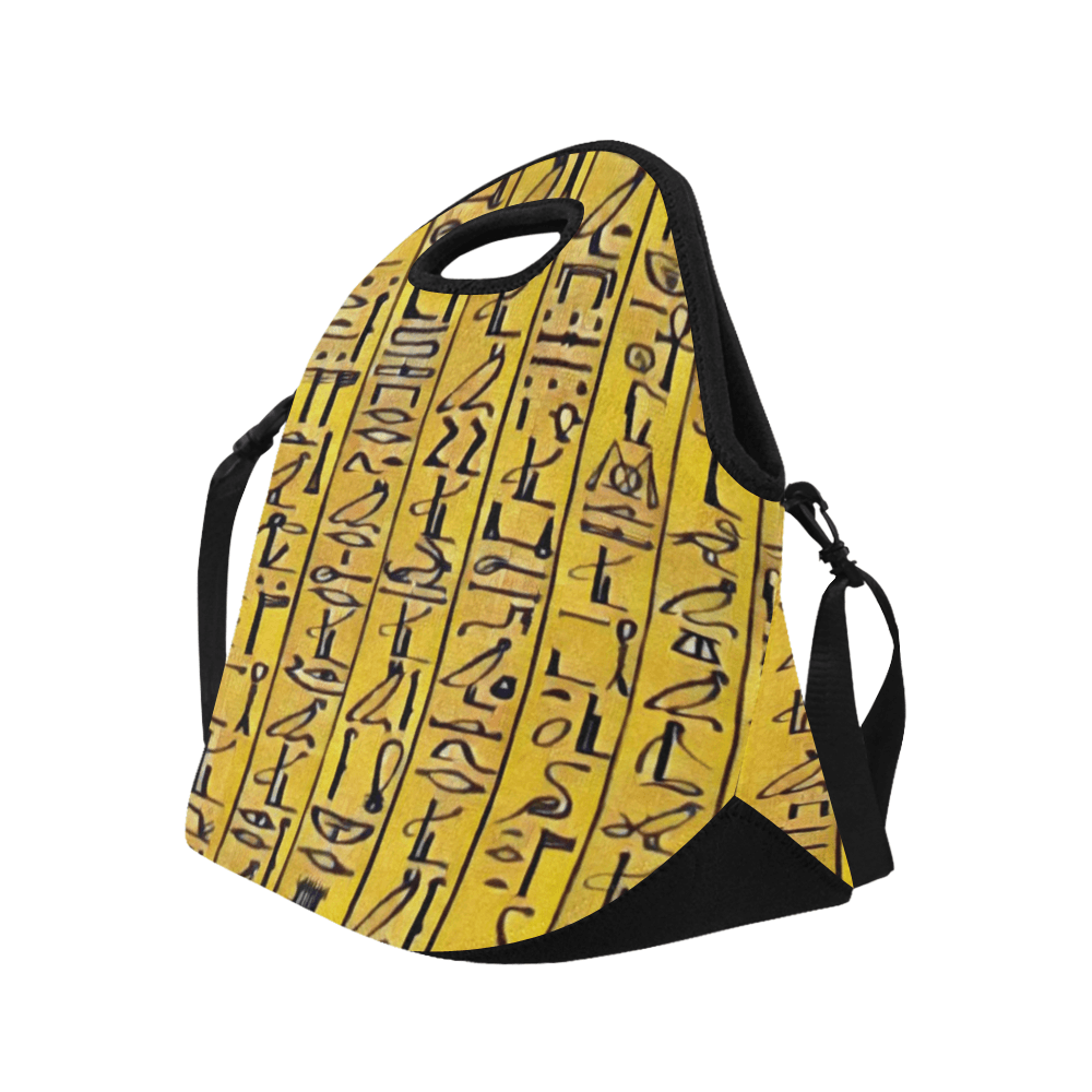 Egyptian Hieroglyphics Lunch Bag - Chocolate Ancestor