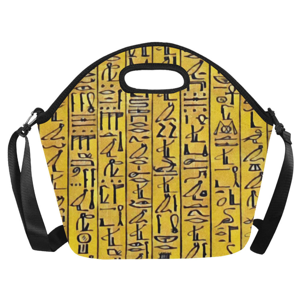 Egyptian Hieroglyphics Lunch Bag - Chocolate Ancestor