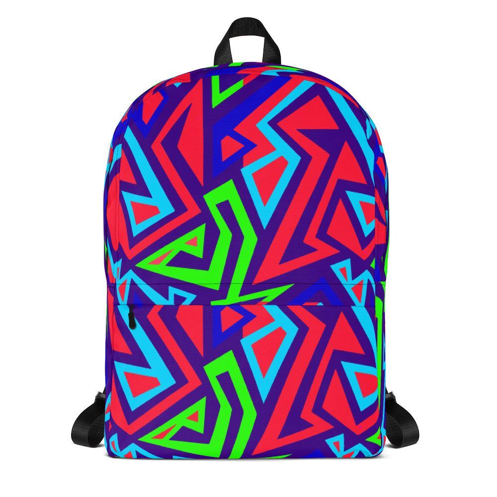 Electric Geometric Backpack - Chocolate Ancestor