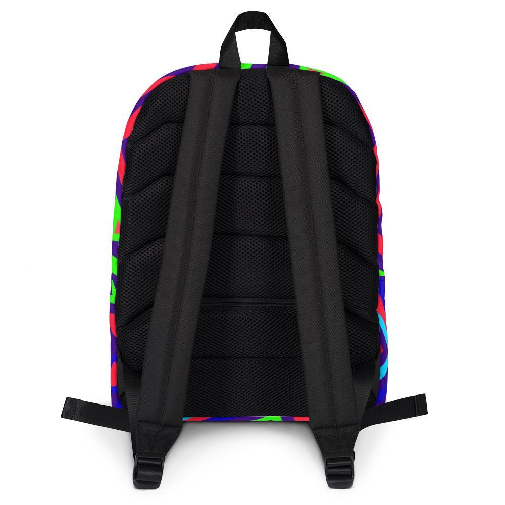 Electric Geometric Backpack - Chocolate Ancestor