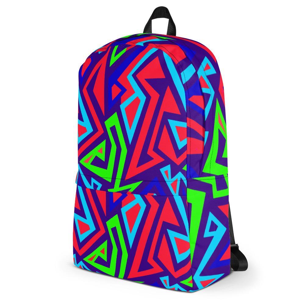 Electric Geometric Backpack - Chocolate Ancestor