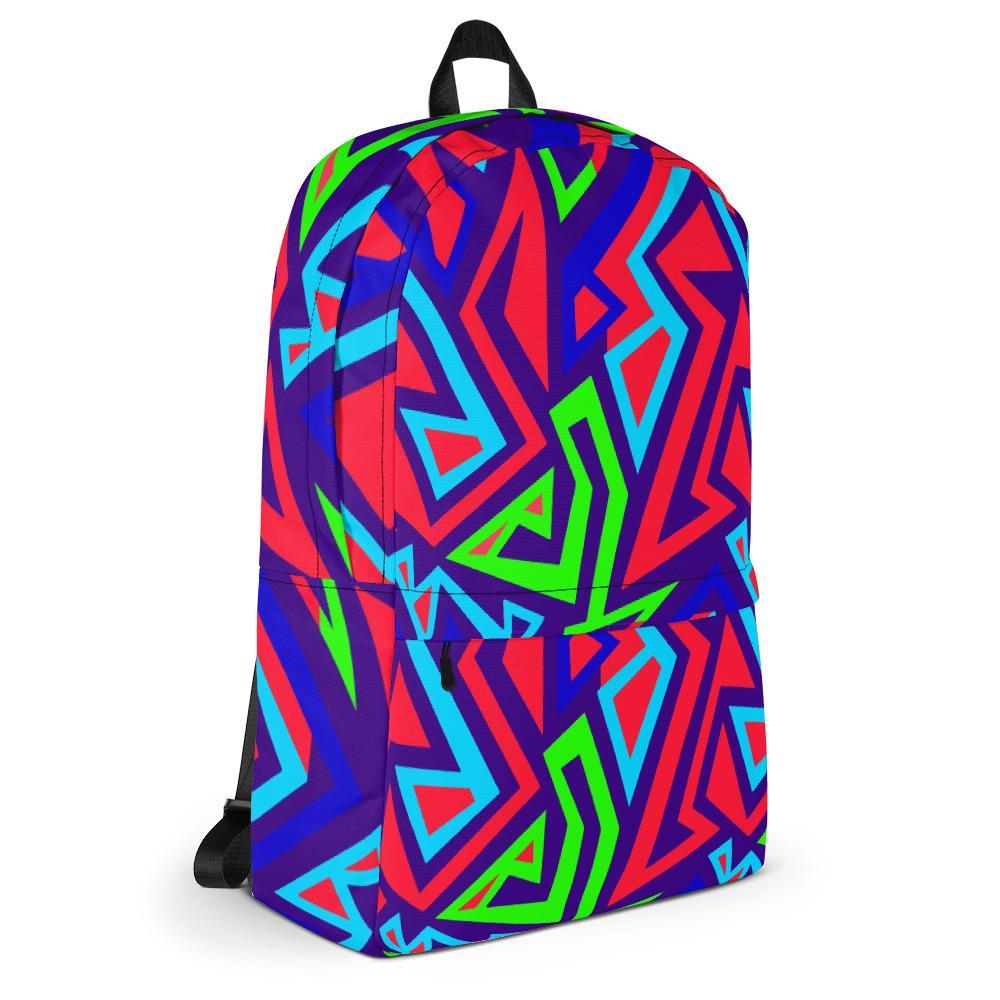 Electric Geometric Backpack - Chocolate Ancestor