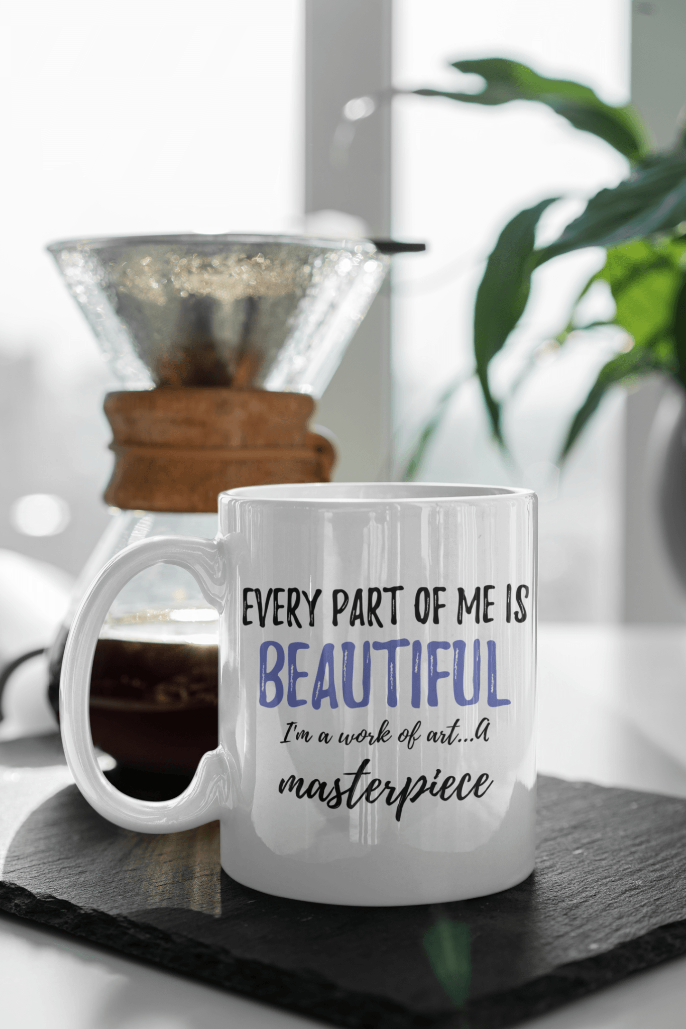 Every Part of Me is Beautiful Mug - Chocolate Ancestor