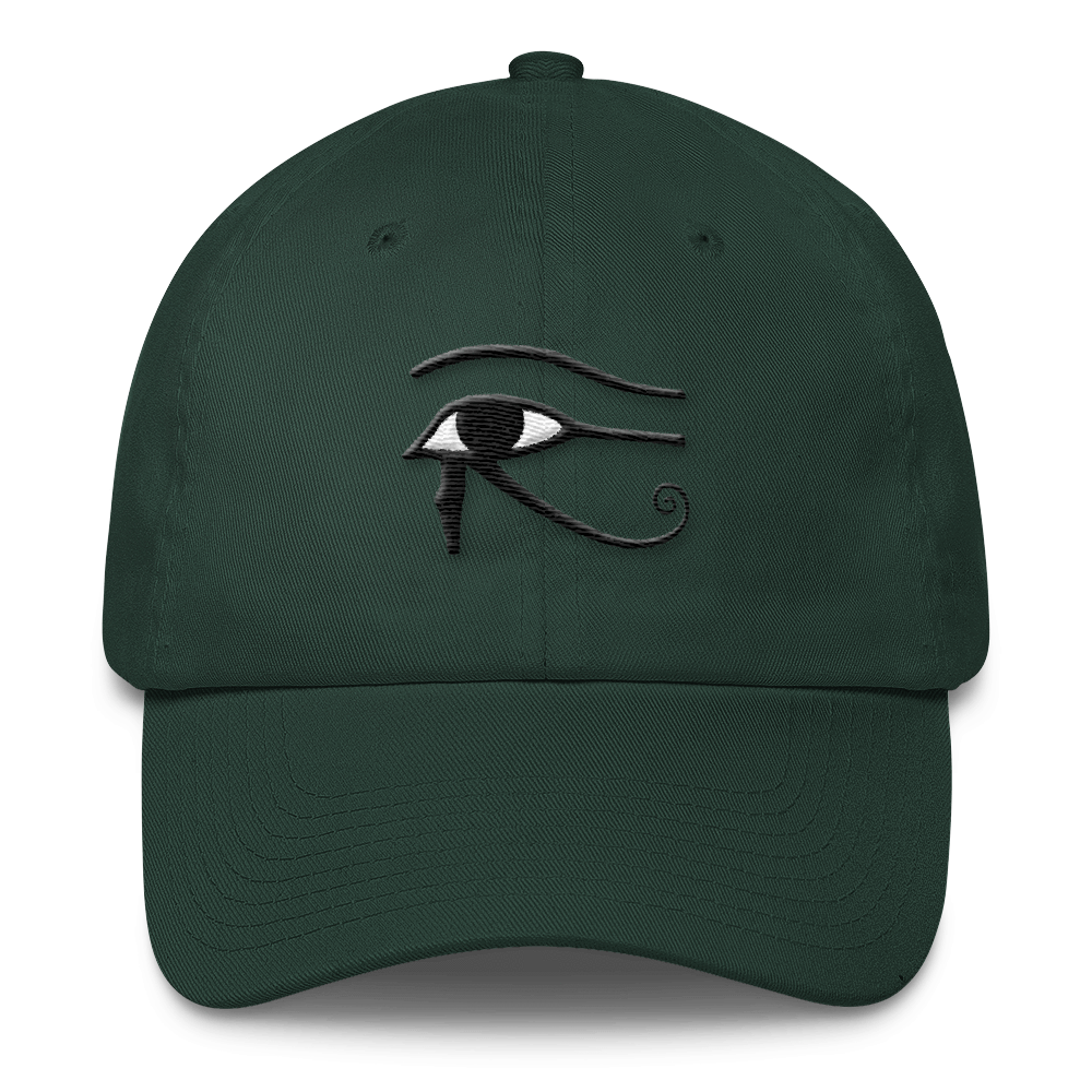 Eye of Horus Cotton Cap - Chocolate Ancestor