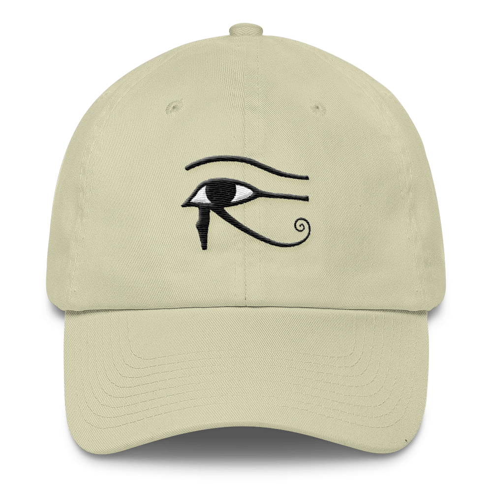 Eye of Horus Cotton Cap - Chocolate Ancestor