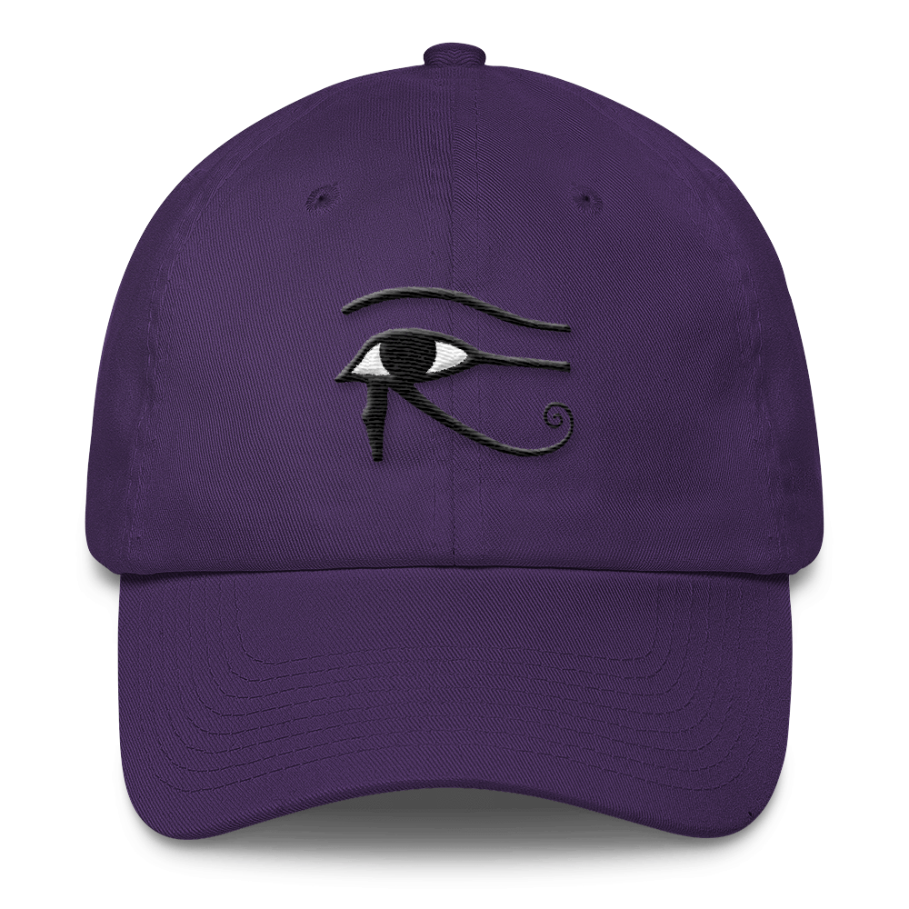 Eye of Horus Cotton Cap - Chocolate Ancestor