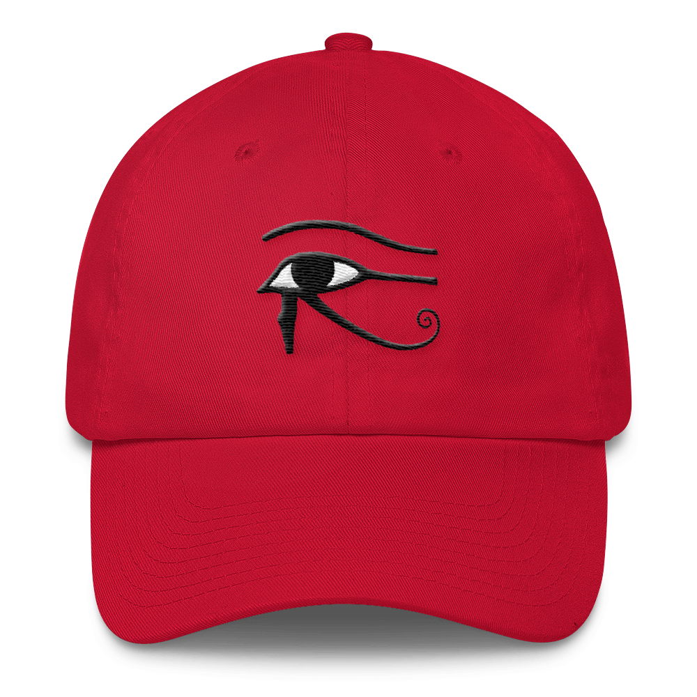 Eye of Horus Cotton Cap - Chocolate Ancestor