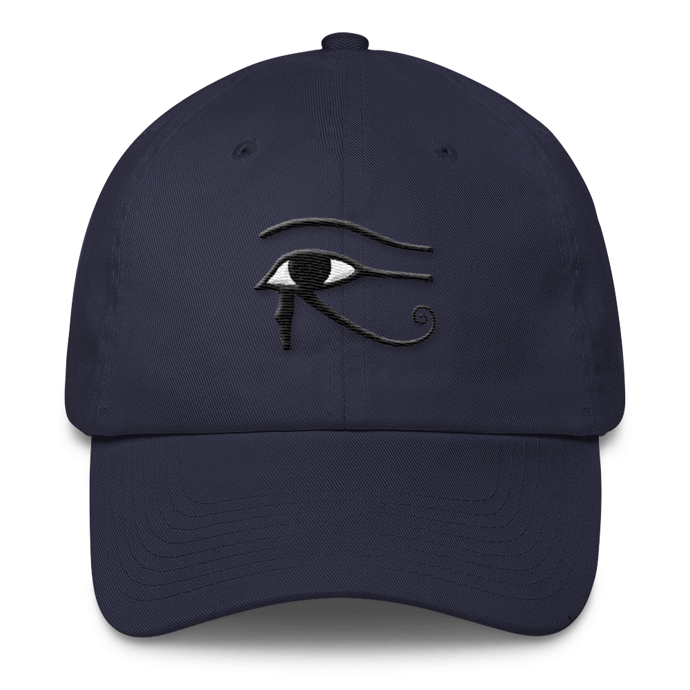 Eye of Horus Cotton Cap - Chocolate Ancestor