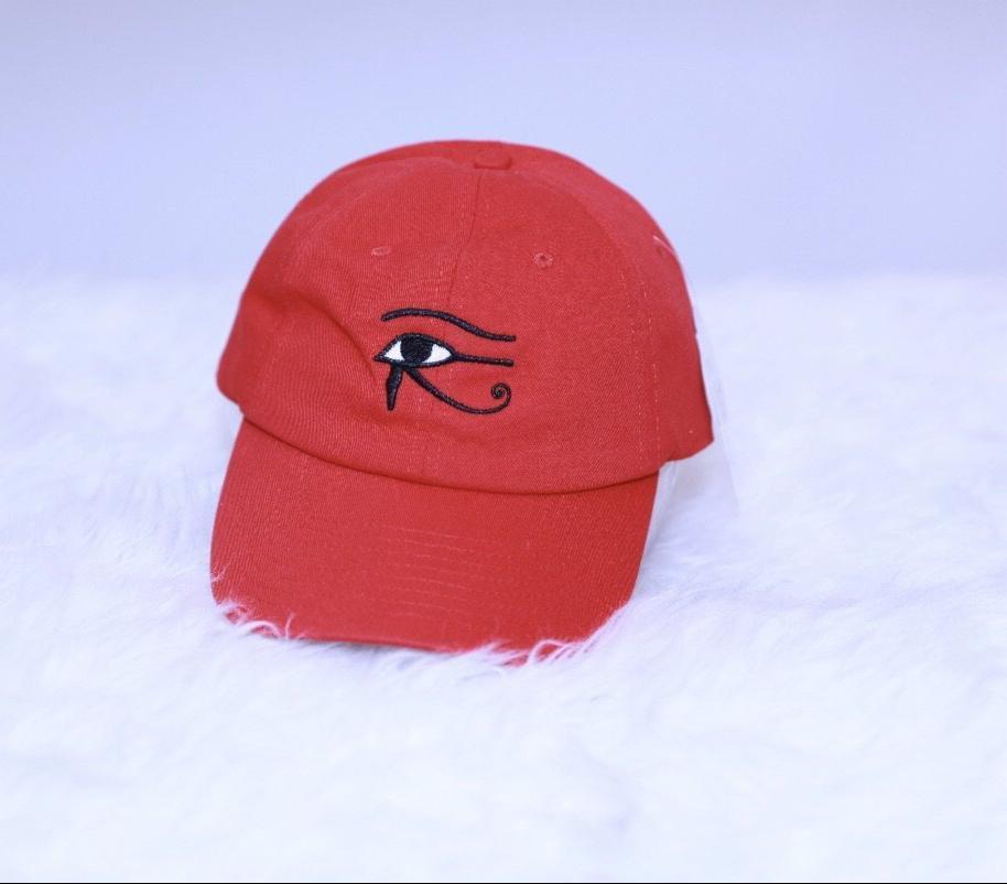 Eye of Horus Cotton Cap - Chocolate Ancestor