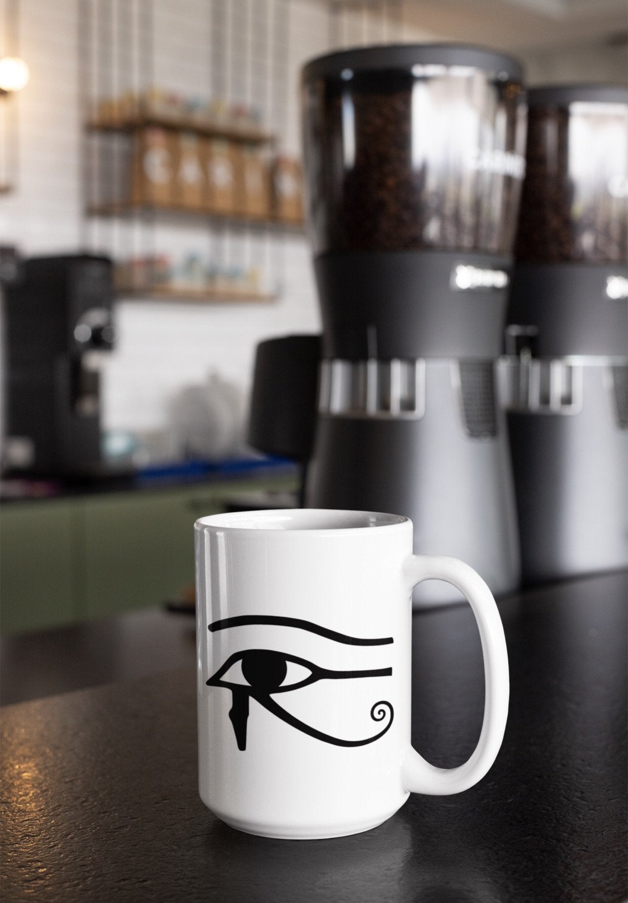 Eye of Horus Mug - Chocolate Ancestor