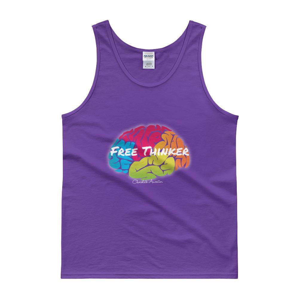 Free Thinker Tank top - Chocolate Ancestor