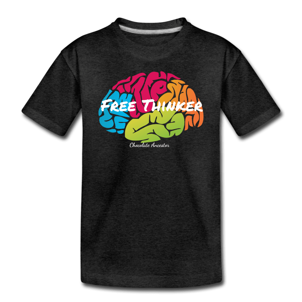 Free Thinker Toddler Premium T-Shirt - Chocolate Ancestor