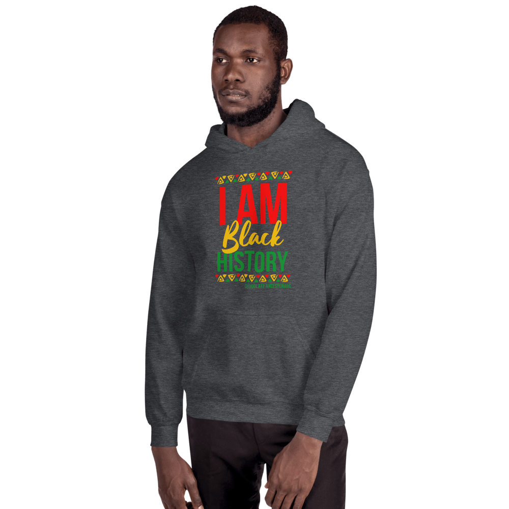 I Am Black History Unisex Hoodie - Chocolate Ancestor