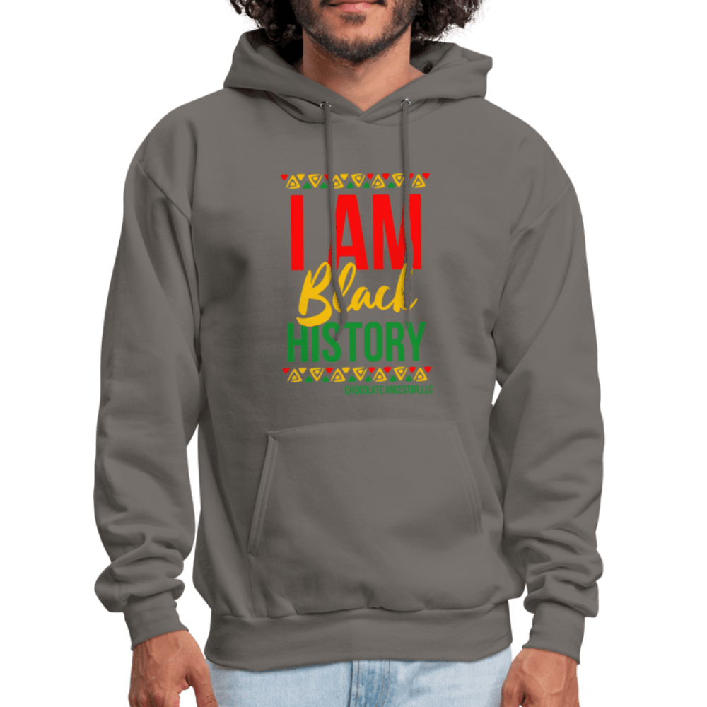 I Am Black History Unisex Hoodie (Style 2) - Chocolate Ancestor