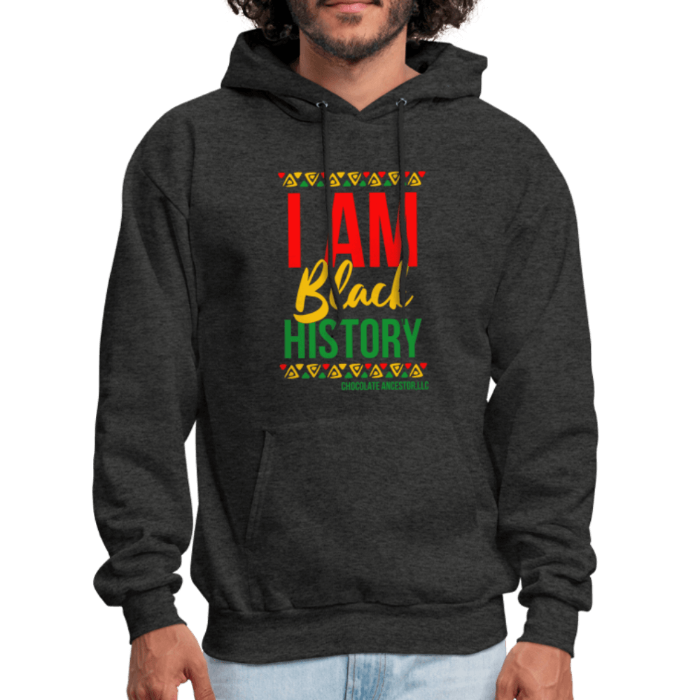 I Am Black History Unisex Hoodie (Style 2) - Chocolate Ancestor