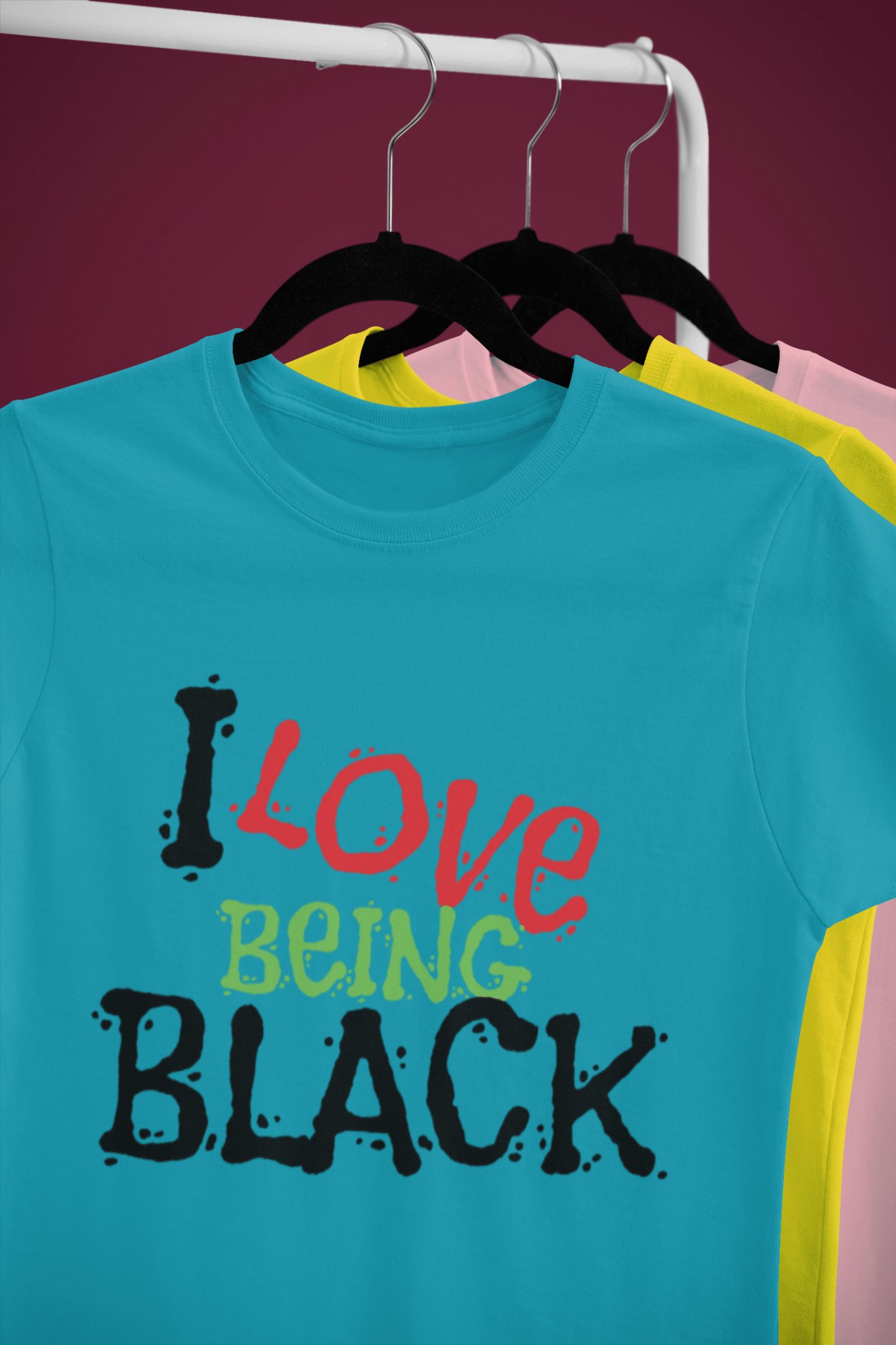 I Love Being Black (Flavors) Short-Sleeve Unisex T-Shirt - Chocolate Ancestor