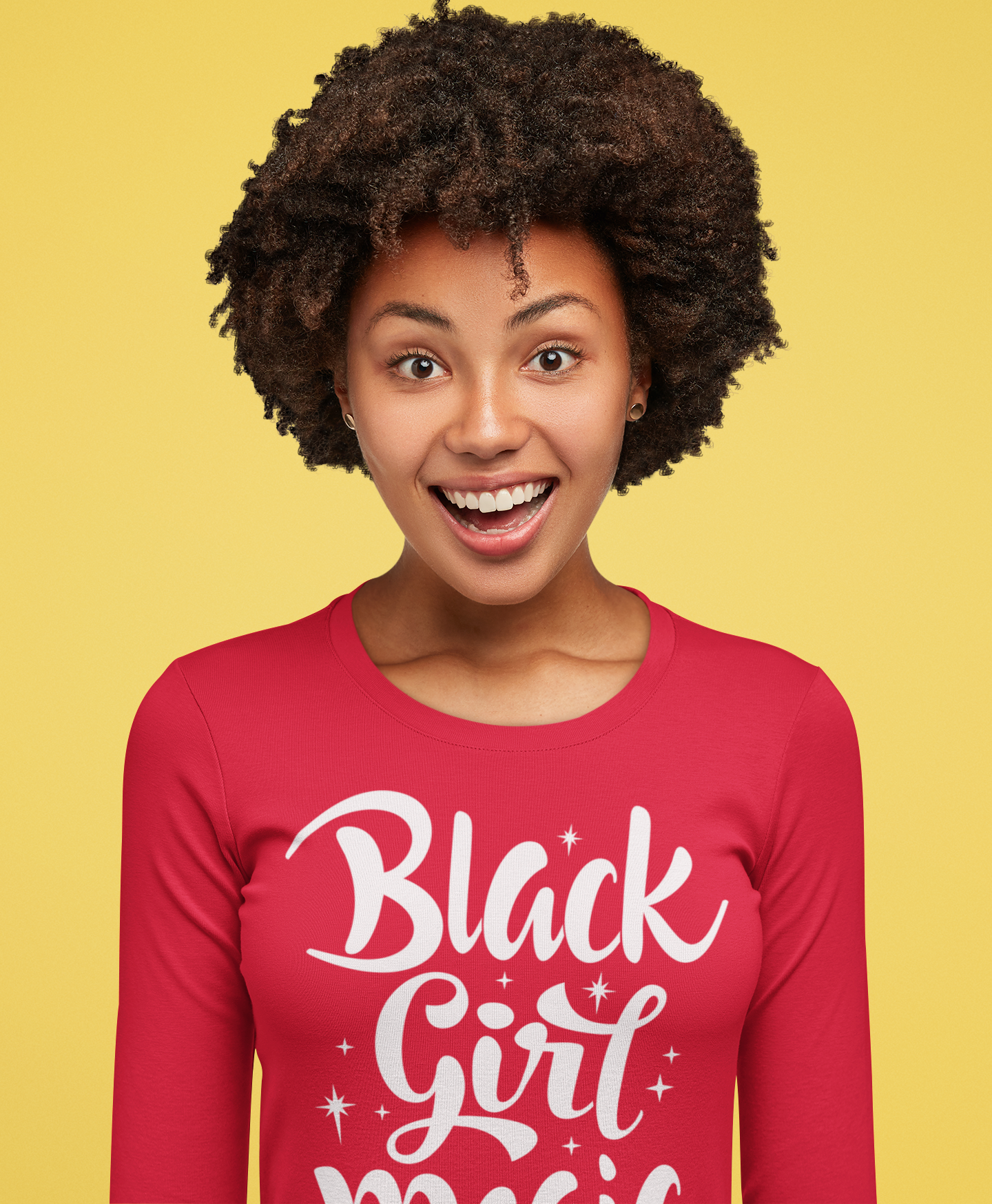 Black Girl Magic Long Sleeve T-Shirt