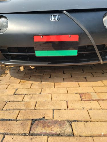 Pan African RBG Flag License Plate