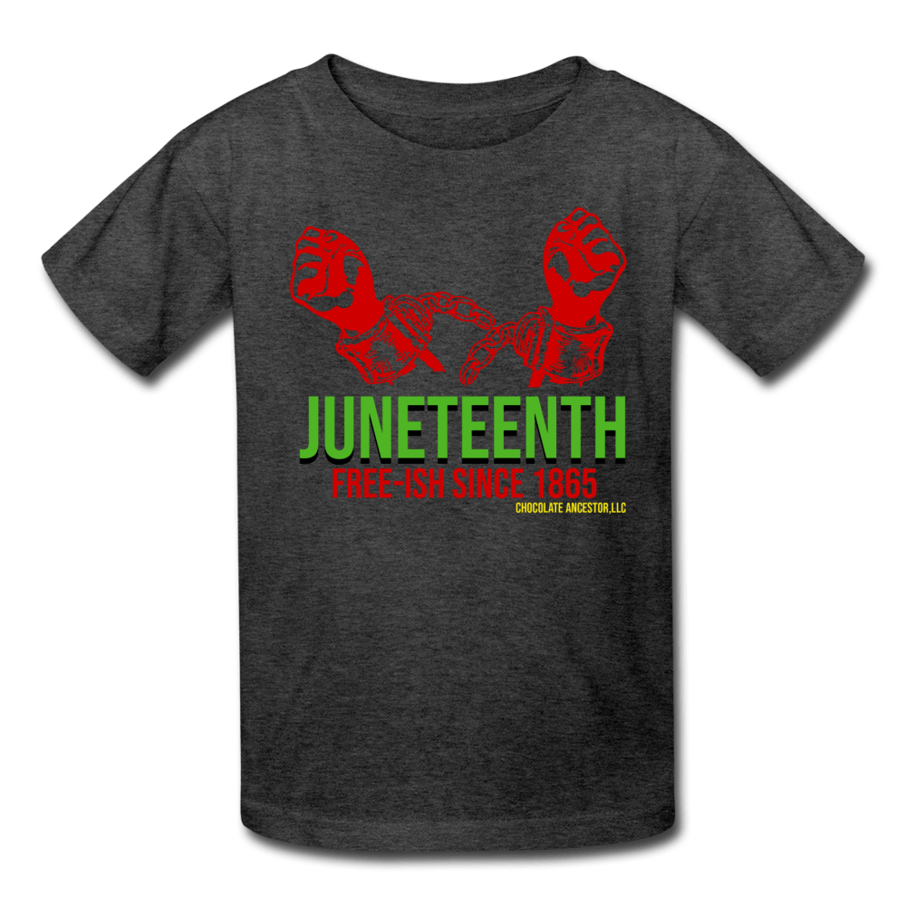 Juneteenth Free-ish Since 1865 Kids' T-Shirt - Chocolate Ancestor