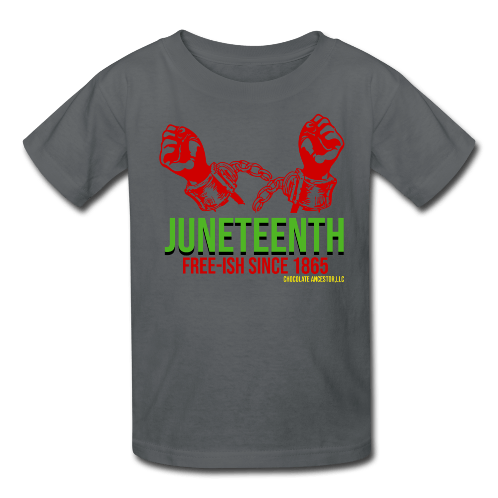 Juneteenth Free-ish Since 1865 Kids' T-Shirt - Chocolate Ancestor