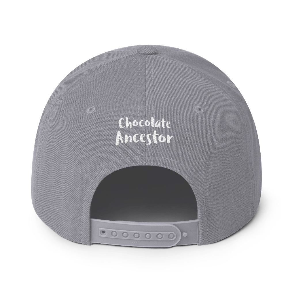 King (Bold) Snapback Hat - Chocolate Ancestor