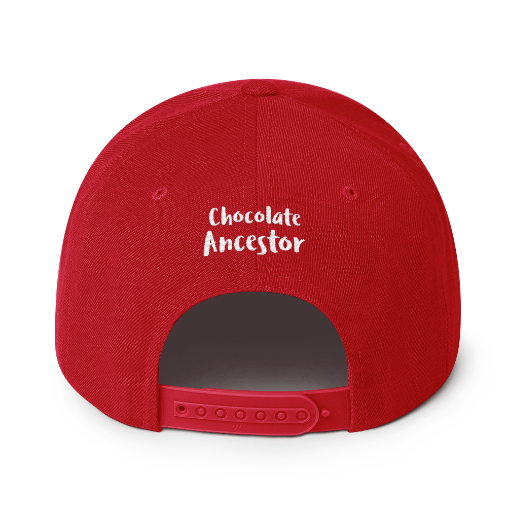 King (Bold) Snapback Hat - Chocolate Ancestor