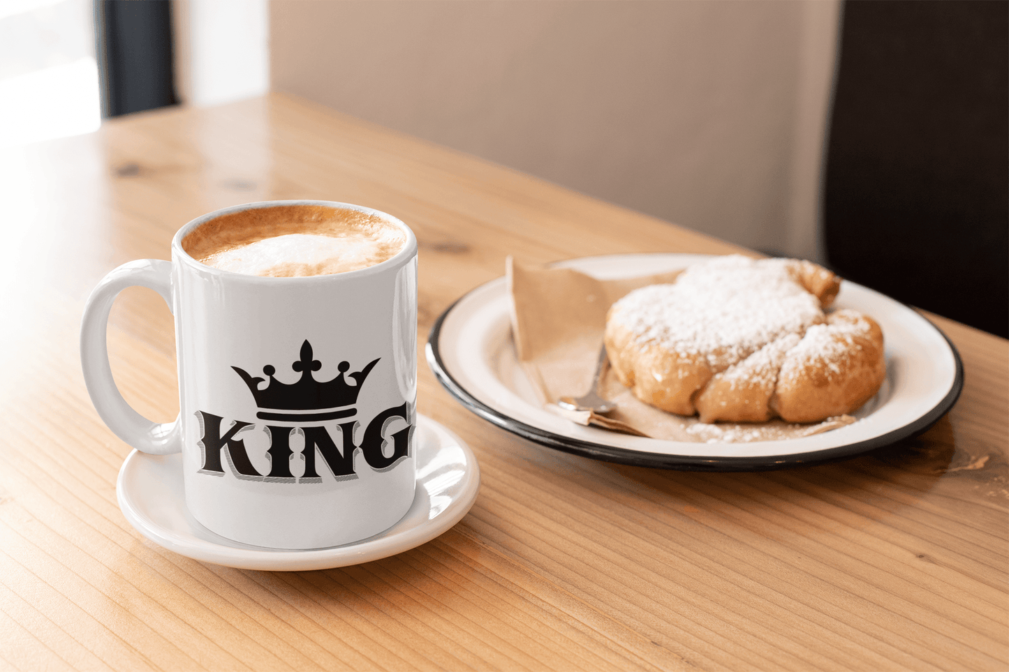 King w/ Crown Mug - Chocolate Ancestor