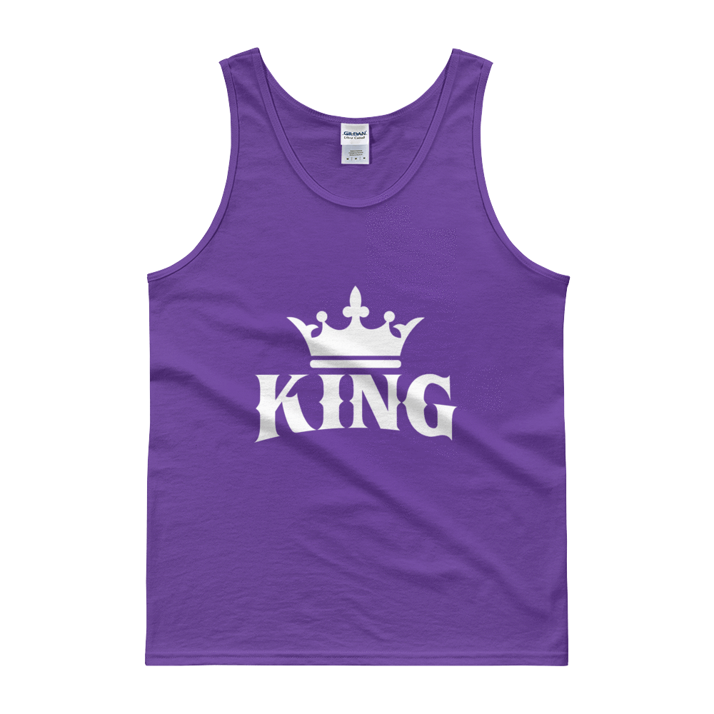 King w/ Crown Tank top - Chocolate Ancestor