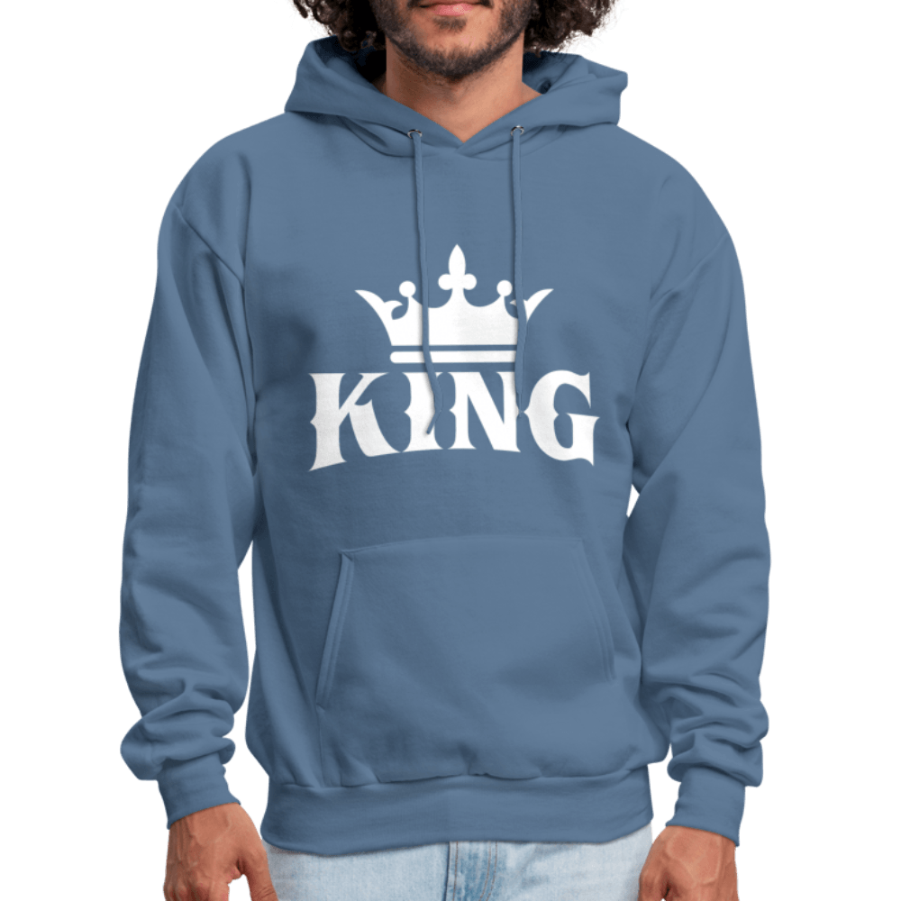 King w/ Crown Unisex Hoodie (Style 2) - Chocolate Ancestor