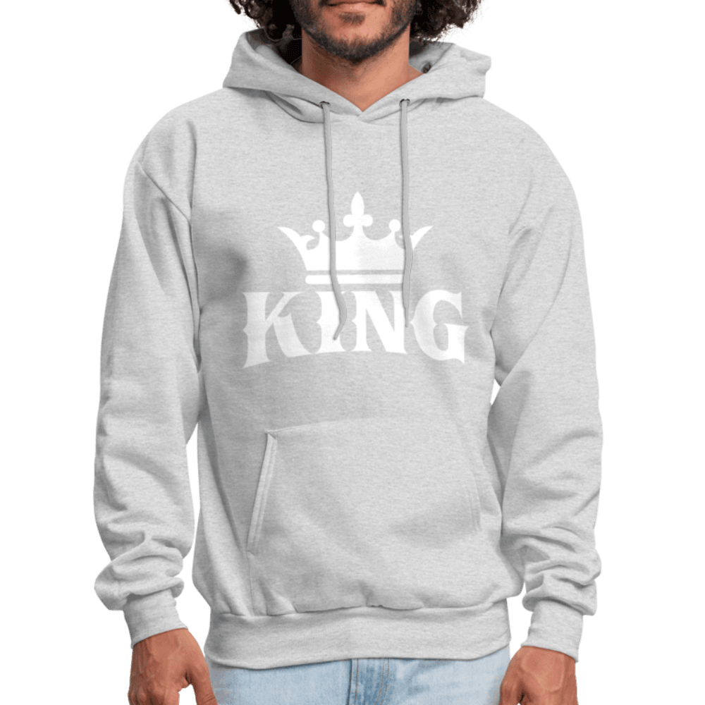 King w/ Crown Unisex Hoodie (Style 2) - Chocolate Ancestor