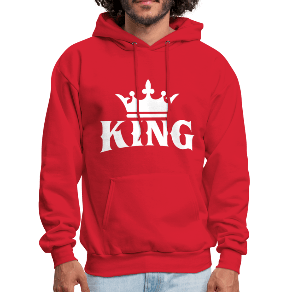 King w/ Crown Unisex Hoodie (Style 2) - Chocolate Ancestor