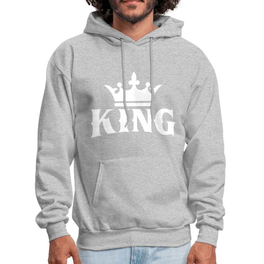 King w/ Crown Unisex Hoodie (Style 2) - Chocolate Ancestor