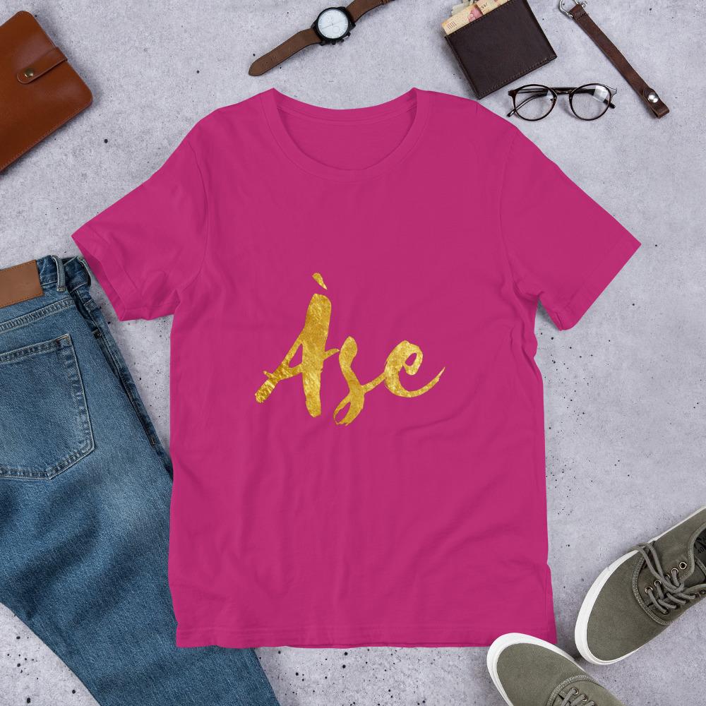 Ase Short-Sleeve Unisex T-Shirt - Chocolate Ancestor