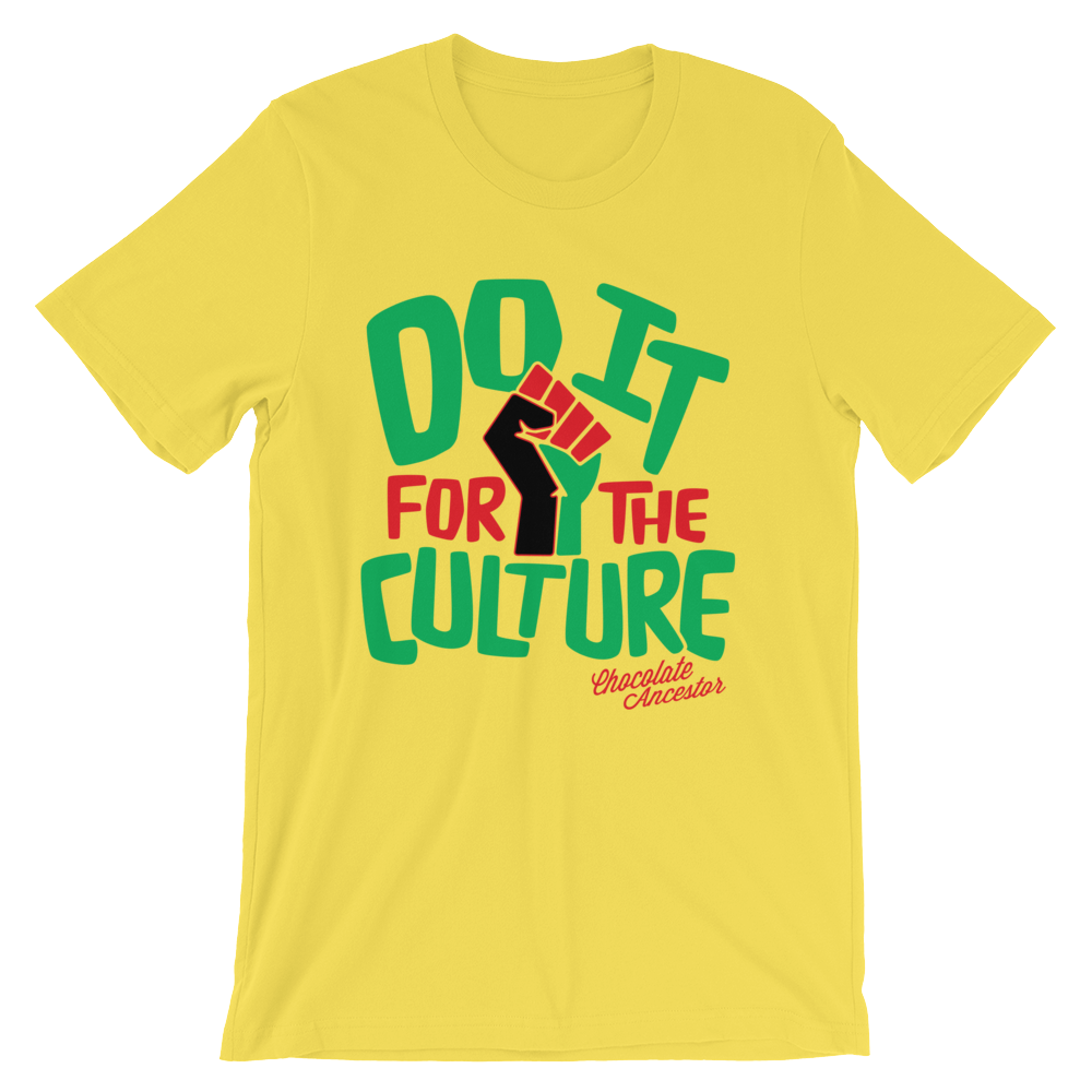 Do it for the Culture Short-Sleeve Unisex T-Shirt - Chocolate Ancestor